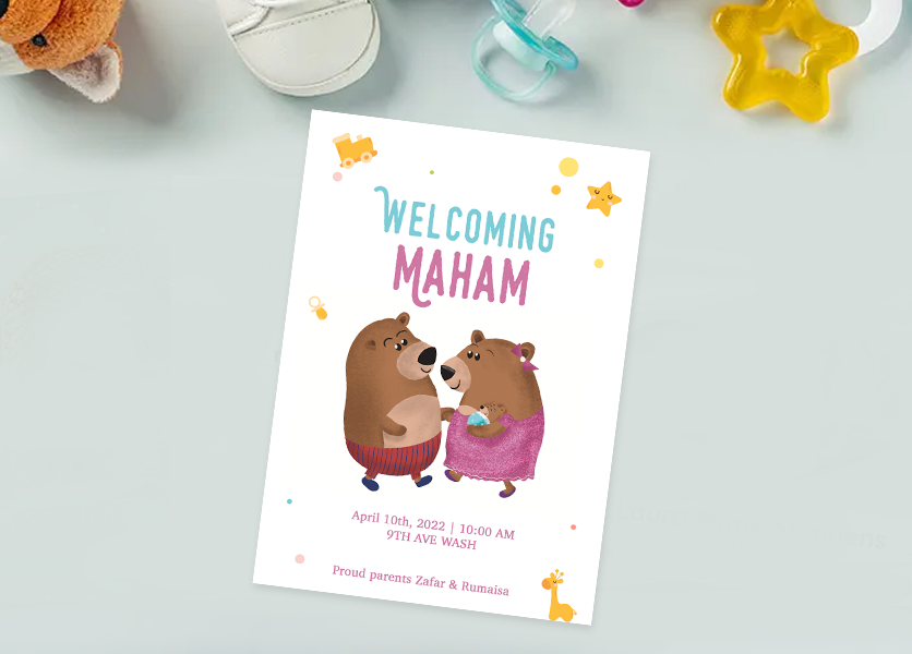 Welcoming our baby - 20 pcs